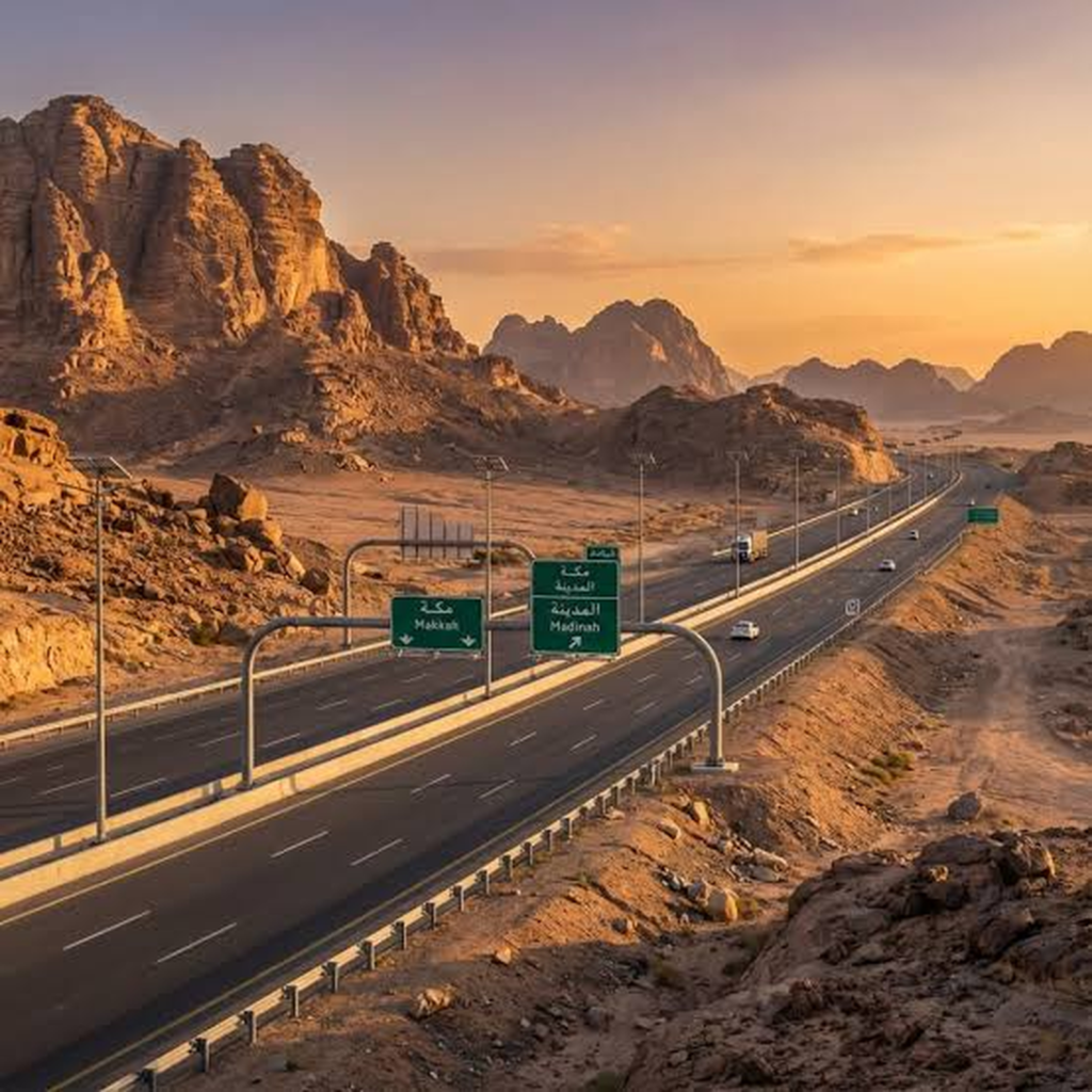makkah to madinah taxi service fare highway route