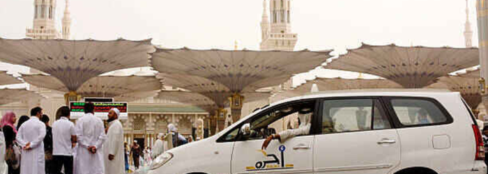 Umrah taxi service private car for pilgrims